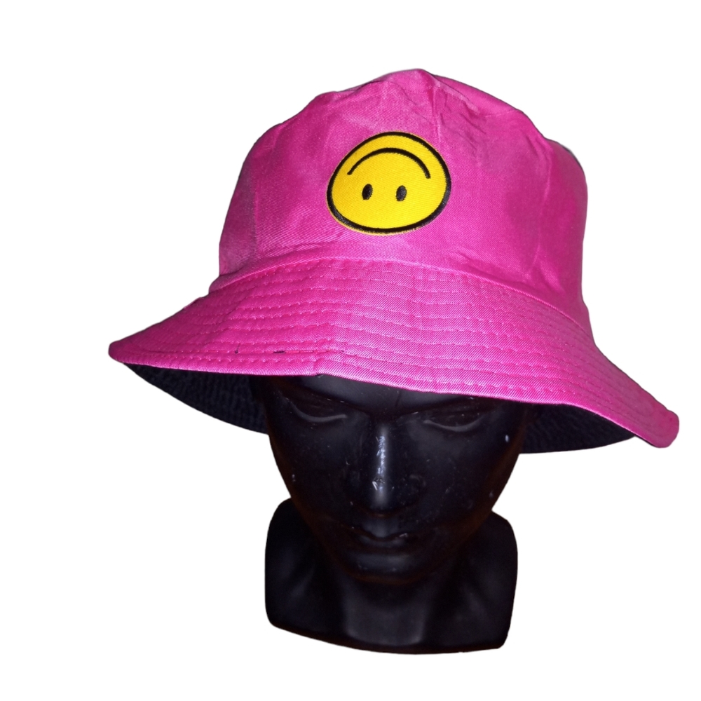 Upside Smiley bucket hat unisex